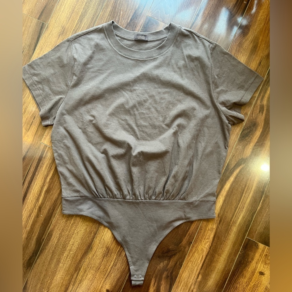 nuuds Chocolate Brown Bodysuit